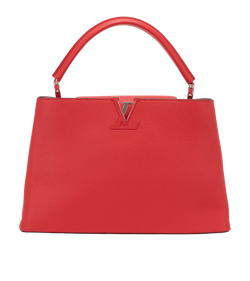 Capucines MM, Leather, Red, AR4123(2013), DB, 1*